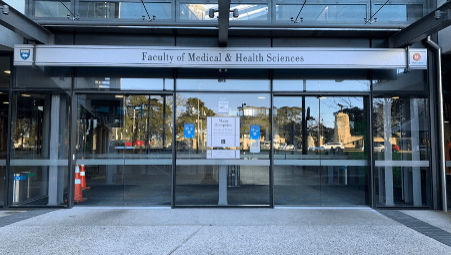 Entrance to Medical and Health Sciences